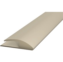 PVC přechodová lišta kobercová 30mm béžová, 1m, jednostran. samolep.-thumb-0