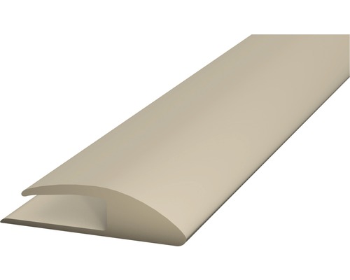 PVC přechodová lišta kobercová 30mm béžová, 1m, jednostran. samolep.-0
