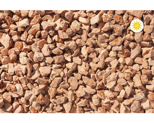 Detailní záběr dekorativní drti