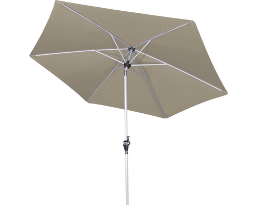 Obdélníkový slunečník s kovovým rámem