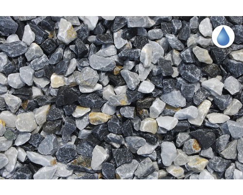 Detailní pohled na okrasný štěrk do zahrady