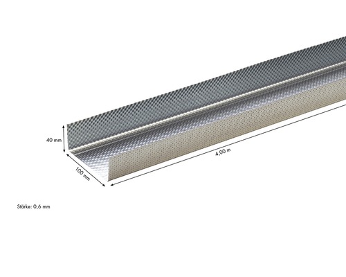 Stropní profil z kovu, délka 4,00 metry