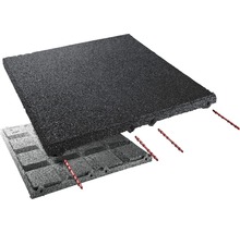 Elastické gumové desky tlumící pády s spojovacími kolíky