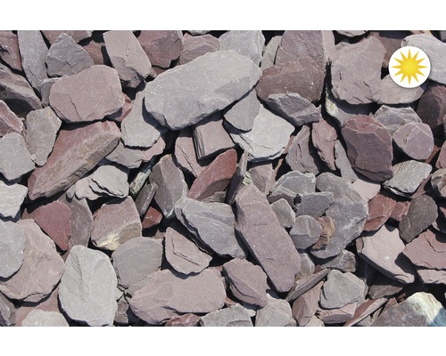 Okrasné kameny břidlicové 30–60 mm Provence balení 20 kg