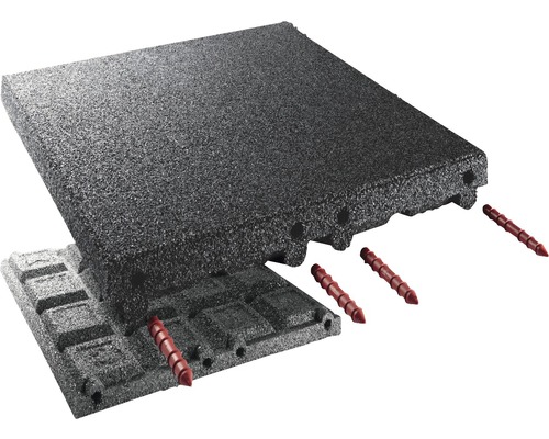 Elastická terasová deska se spojovacími kolíky