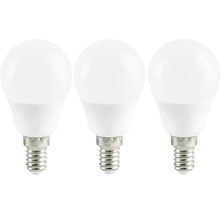 Tři LED žárovky s paticí E14