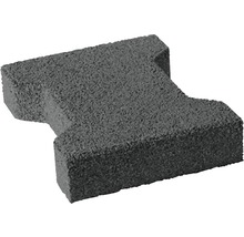 Šedá betonová dlažební kostka ve tvaru I