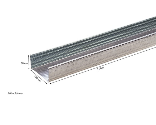 Stropní profil z kovu, délka 3 metry