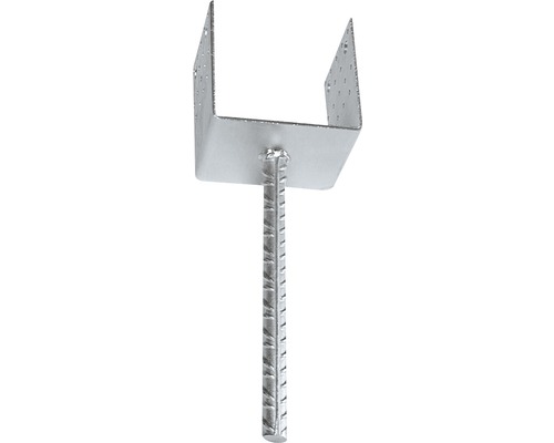 Patka sloupku k zabetonování