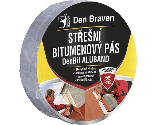 Bitumenový pás izolační DEN BRAVEN DenBit Aluband Plus 100 mm x 10 m-0