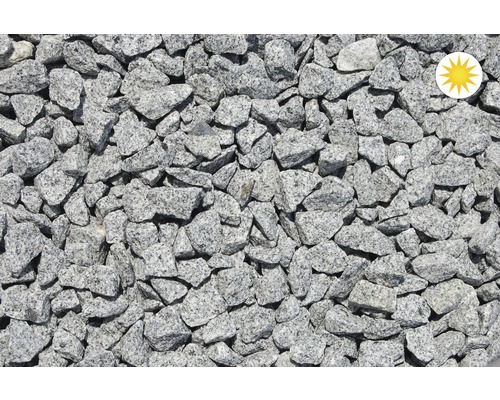 Detailní záběr žulového štěrku