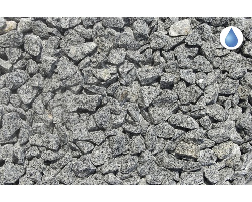 Šedé žulové kameny pro zahradničení