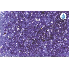 Dekorační sklo ve fialové barvě