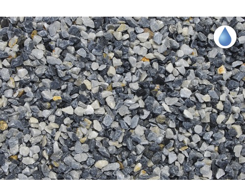 Detailní pohled na okrasný štěrk