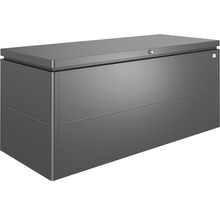 Šedý venkovní úložný box se zámkem