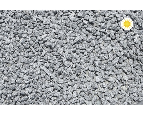 Šedá dekorační drť