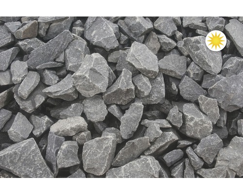 Šedé dekorativní štěrkové kameny
