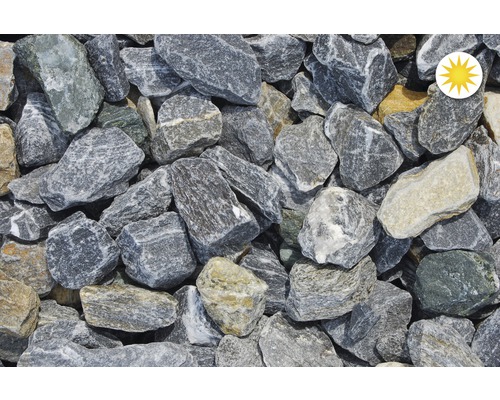 Detailní pohled na ozdobnou drť