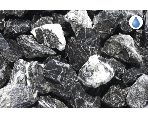 Dekorativní štěrk pro venkovní použití s vodoznakem