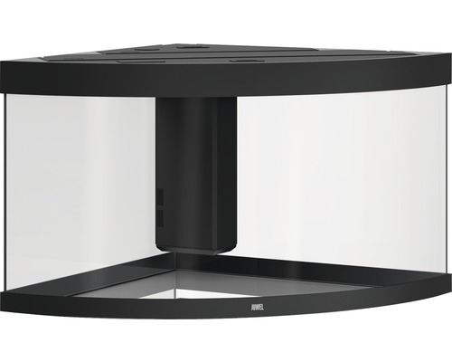 Rohové akvárium s vnitřním filtrem