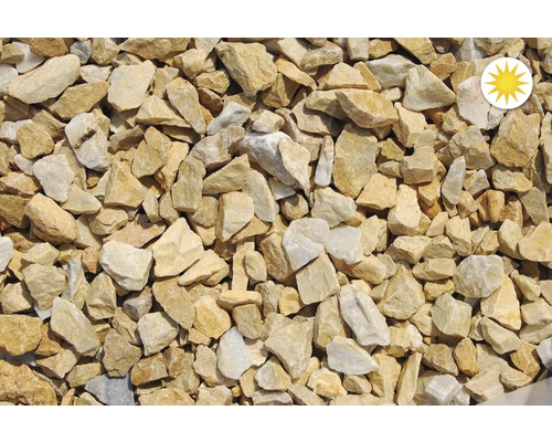 Detailní záběr okrasného štěrku