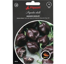 Balení semen Paprika chilli Habanero Chocolate s údajem o pálivosti