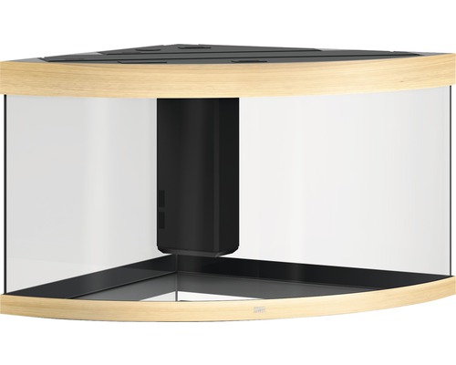 Rohové akvárium s filtrem