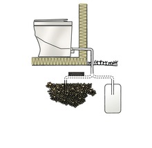 Separační suchá toaleta H-WEEKEND granit-thumb-1