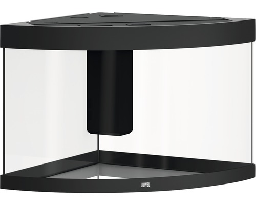 Rohové akvárium s integrovaným filtrem a logem Juwel