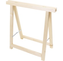 Dřevěná koza zhotovená ze dřeva