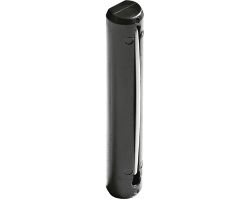 Tmavý cylindrický zámek pro dveře