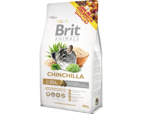 Krmivo pro činčily Brit Animals Chinchila Complete 300 g
