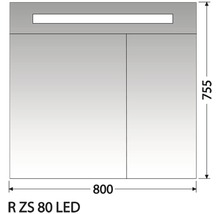 Zrcadlová skříňka Intedoor R ZS 80 LED 01-thumb-0