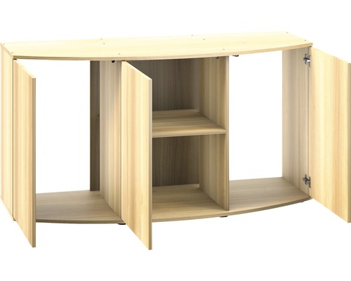 Skříňka pod akvárium se třemi dvířky a otevřenou přihrádkou