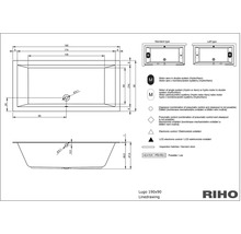 Vana Riho Lugo 190x90 cm BT0500500000000