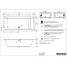 Vana Riho Lugo 200x90 cm BT0600500000000