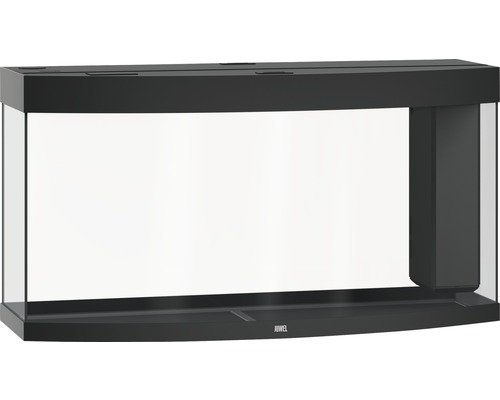 Prázdné akvárium s černým rámem