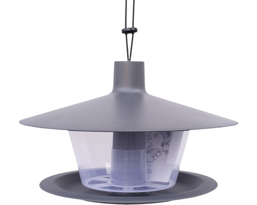 Krmítko pro ptáky plastové Finch Ø 28 cm antracitové Krmítko pro ptáky plastové Finch Ø 28 cm antracitové