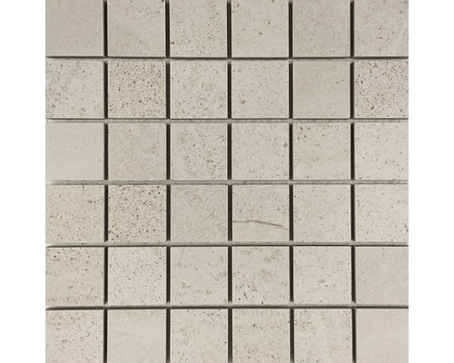 Mozaika Casual světle béžová 5x5/30x30 cm