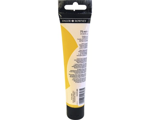 Akrylová barva Daler Rowney, tuba 75 mililitrů