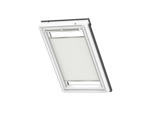 Střešní okno s plisovanou žaluzií