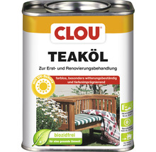 Teakový olej na zahradní nábytek Clou 0,75 l-thumb-0