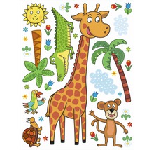 Samolepka na zeď, dětský motiv, žirafa 65x85 cm-thumb-0