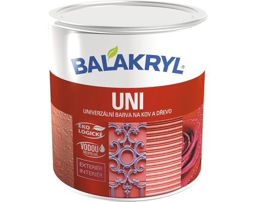 BALAKRYL Uni lesk 0101 pastelově šedá 0,7 kg ekologicky šetrné-0