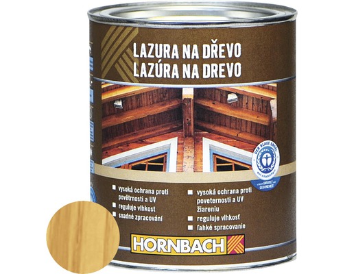 Lazura na dřevo Hornbach 0,75 l borovice