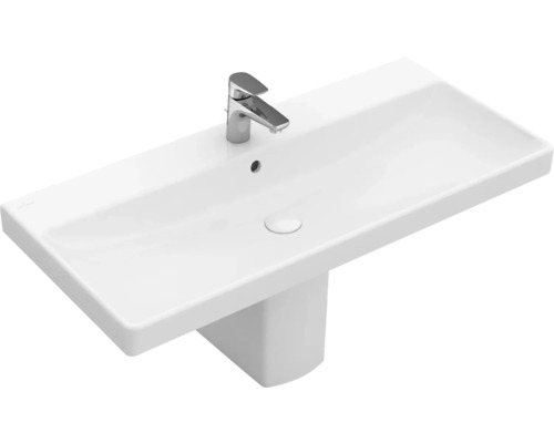 Keramické umyvadlo s baterií a sloupem