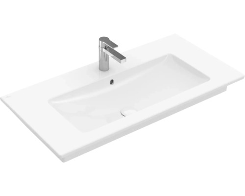Umyvadlo na skříňku Villeroy & Boch sanitární keramika bílá 80 x 50 41048L01 Umyvadlo s baterií do koupelny
