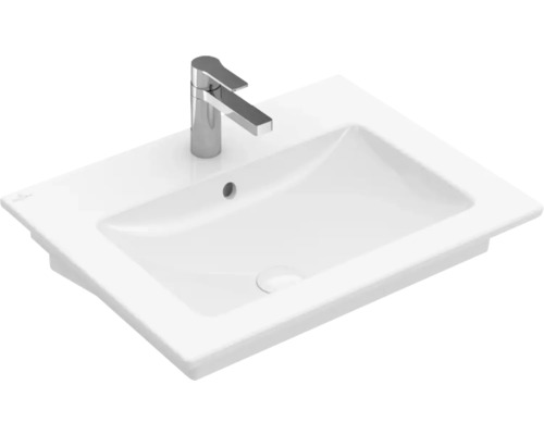 Umyvadlo na skříňku Villeroy & Boch sanitární keramika bílá 60 x 50 412460R1