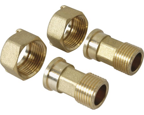 Připojovací šroubení k vodoměrům 3/4"x1/2" Připojovací šroubení k vodoměrům 3/4"x1/2"
