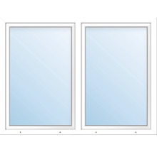 Plastové okno dvoukřídlé ARON Basic bílé 1550 x 1000 mm-thumb-1